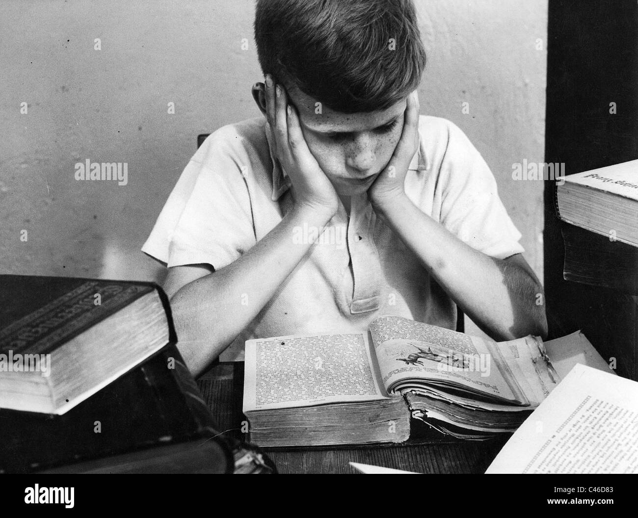 Leser, 1935 Stockfoto