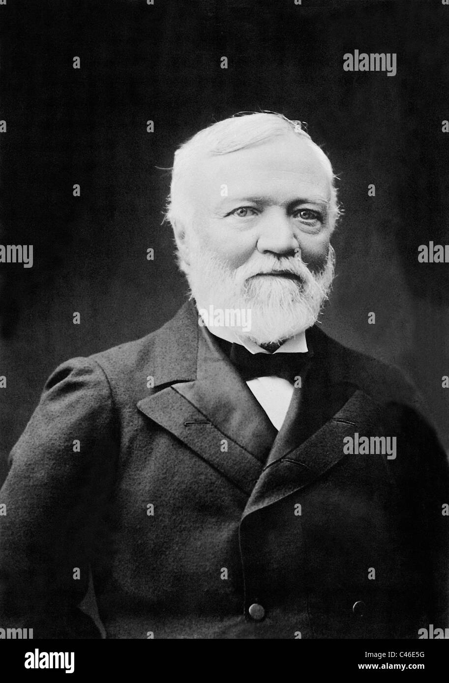 Andrew Carnegie Stockfoto