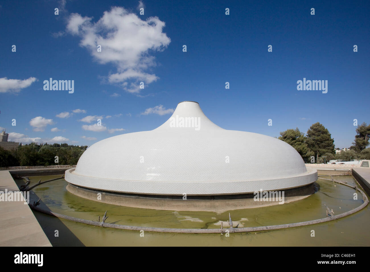 Foto von der Schrein des Buches in Jerusalem Stockfoto