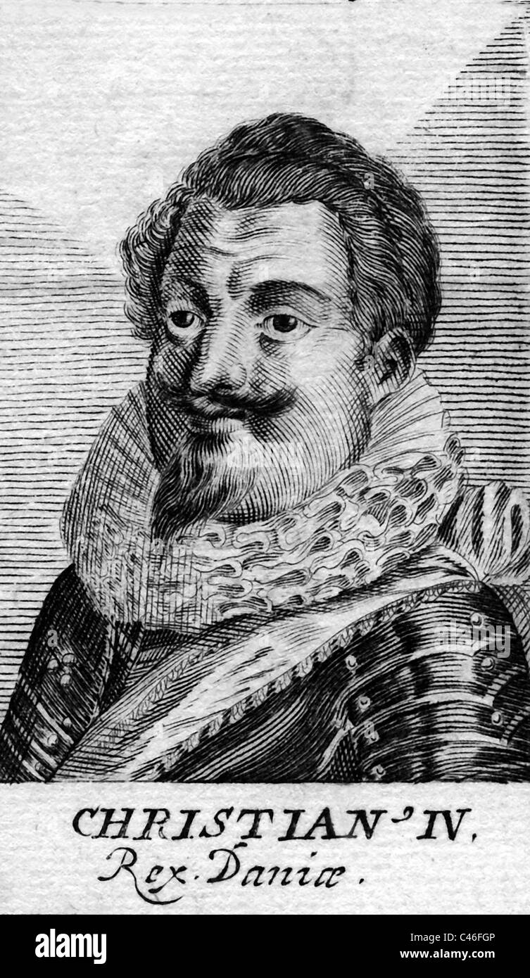 Christian IV., Stockfoto