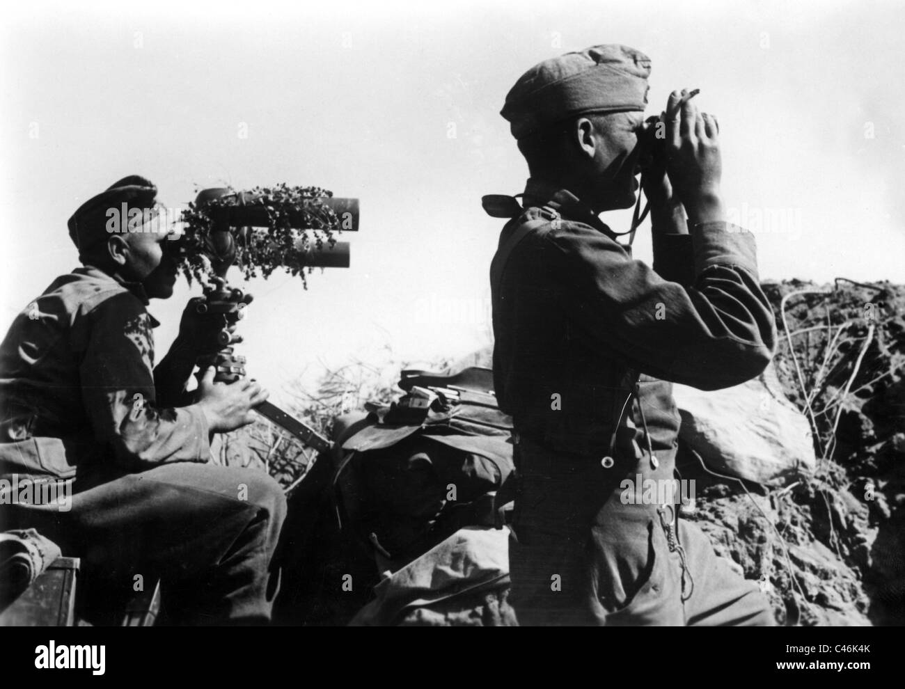 Zweiter Weltkrieg: Deutsche Truppen Angriff auf Stalingrad zwischen den Flüssen Don und Wolga, September-Oktober 1942 Stockfoto