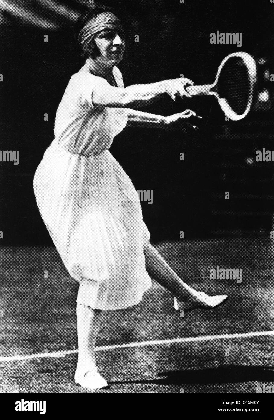 Suzanne Lenglen Stockfoto