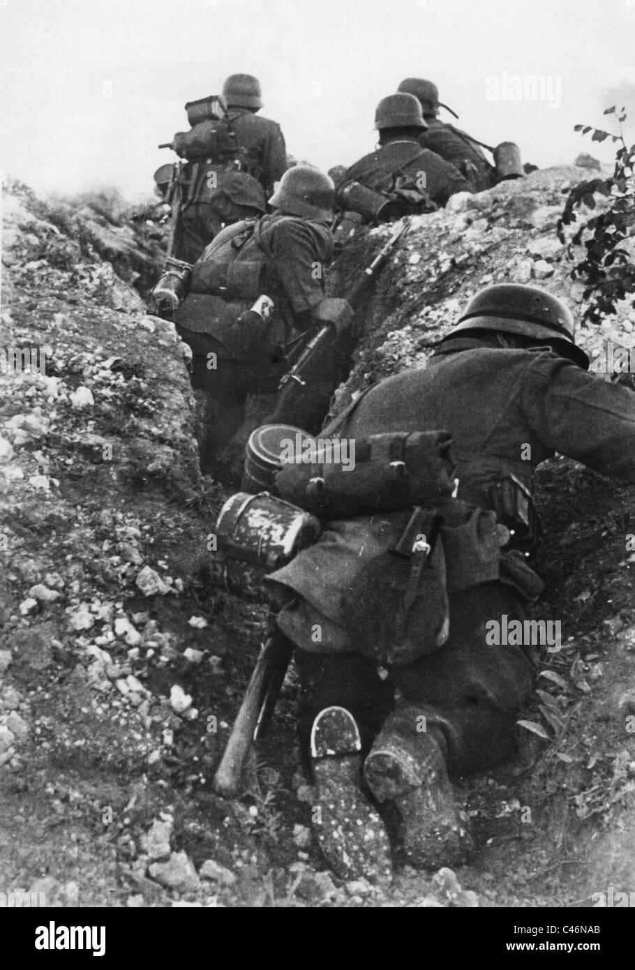 Zweiter Weltkrieg: Ostfront. Belagerung von Sewastopol, 7. Juni 4. Juli 1942 Stockfoto