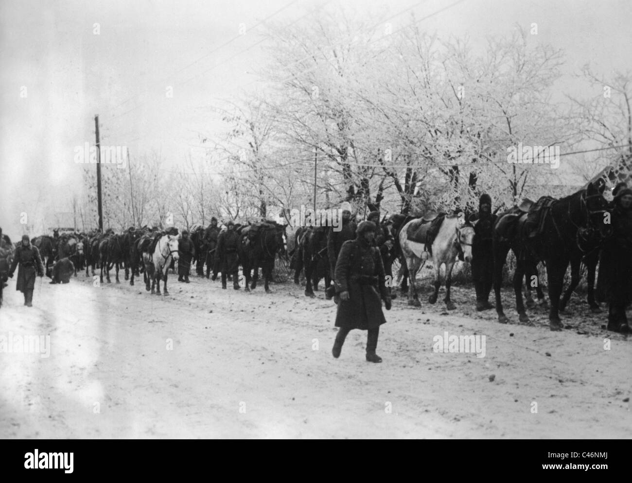 Zweiter Weltkrieg: Die deutsche Wehrmacht auf der Krim 1941-1942-Feodossija, Simferopol, Kertsch Stockfoto