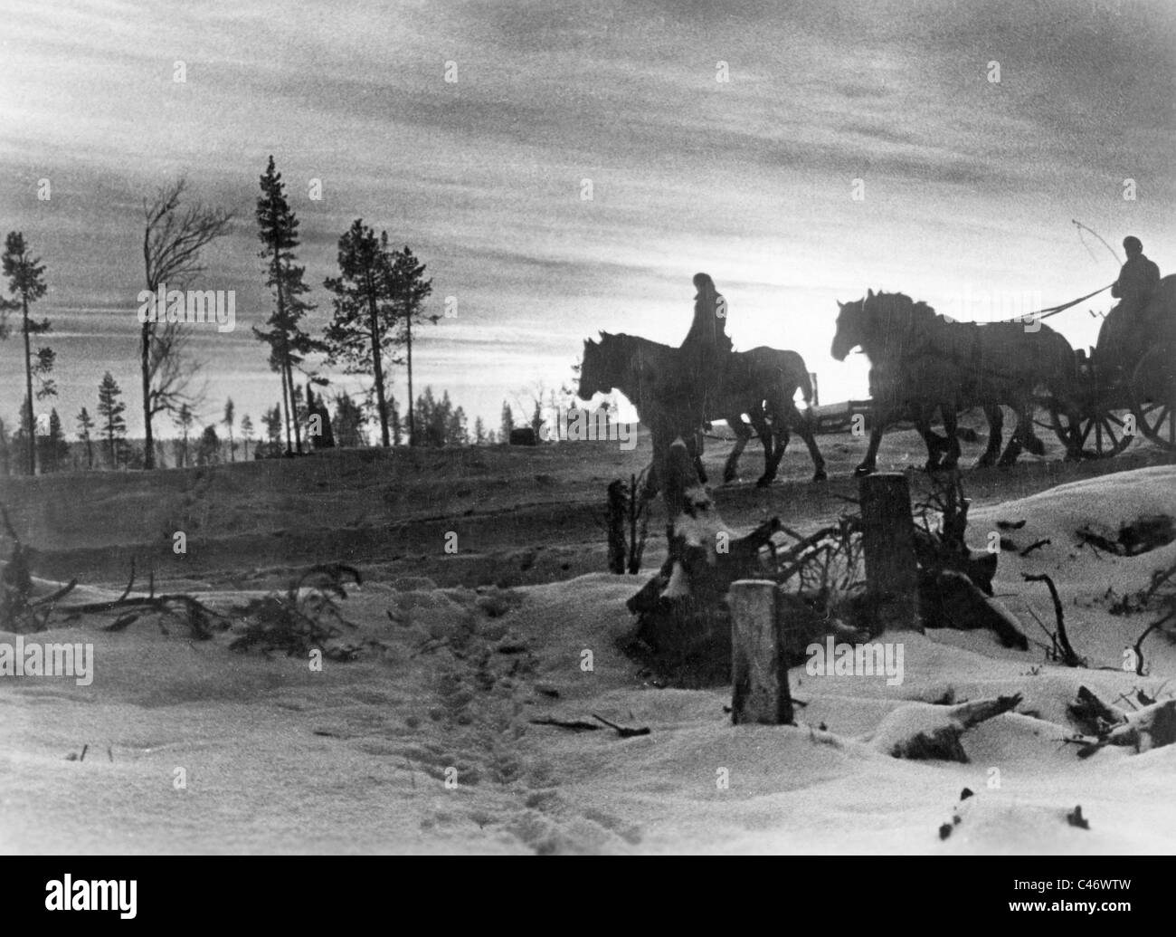 Zweiter Weltkrieg Murmansk Frontseite, Lappland (Sapmi), Finnland