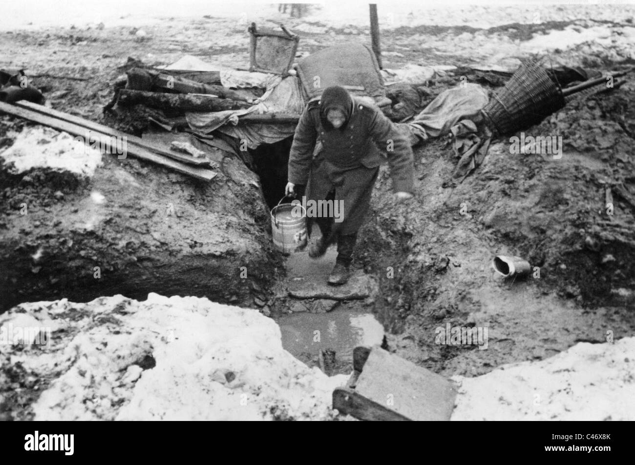 Zweiter Weltkrieg: Westfront. "Seltsamen Krieges" zwischen deutschen und französischen Truppen, September 1939 - kann 1940 Stockfoto