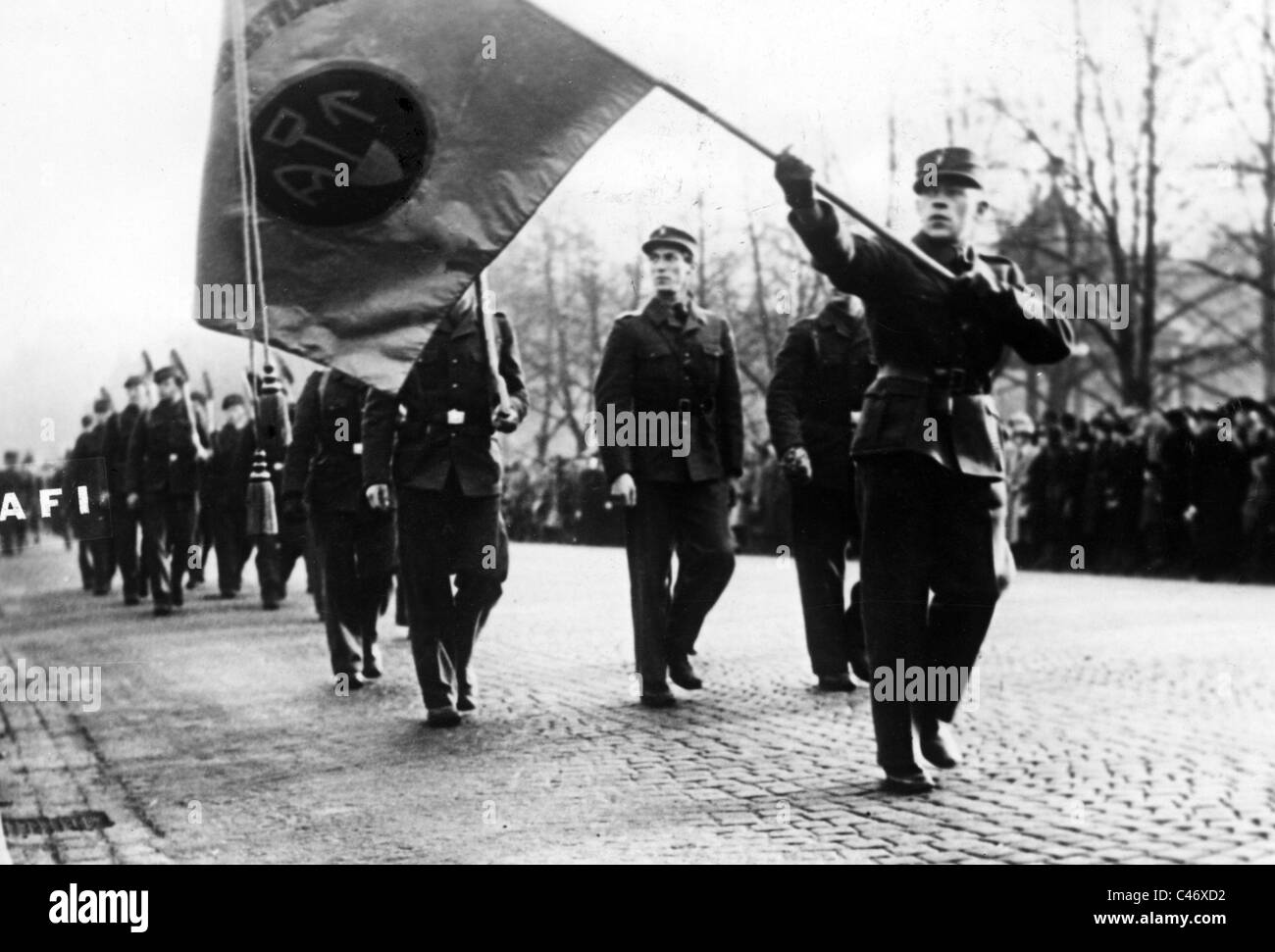 Zweiter Weltkrieg: Norwegische Kampagne. Deutsche Truppen in Norwegen 1940-1944 Stockfoto