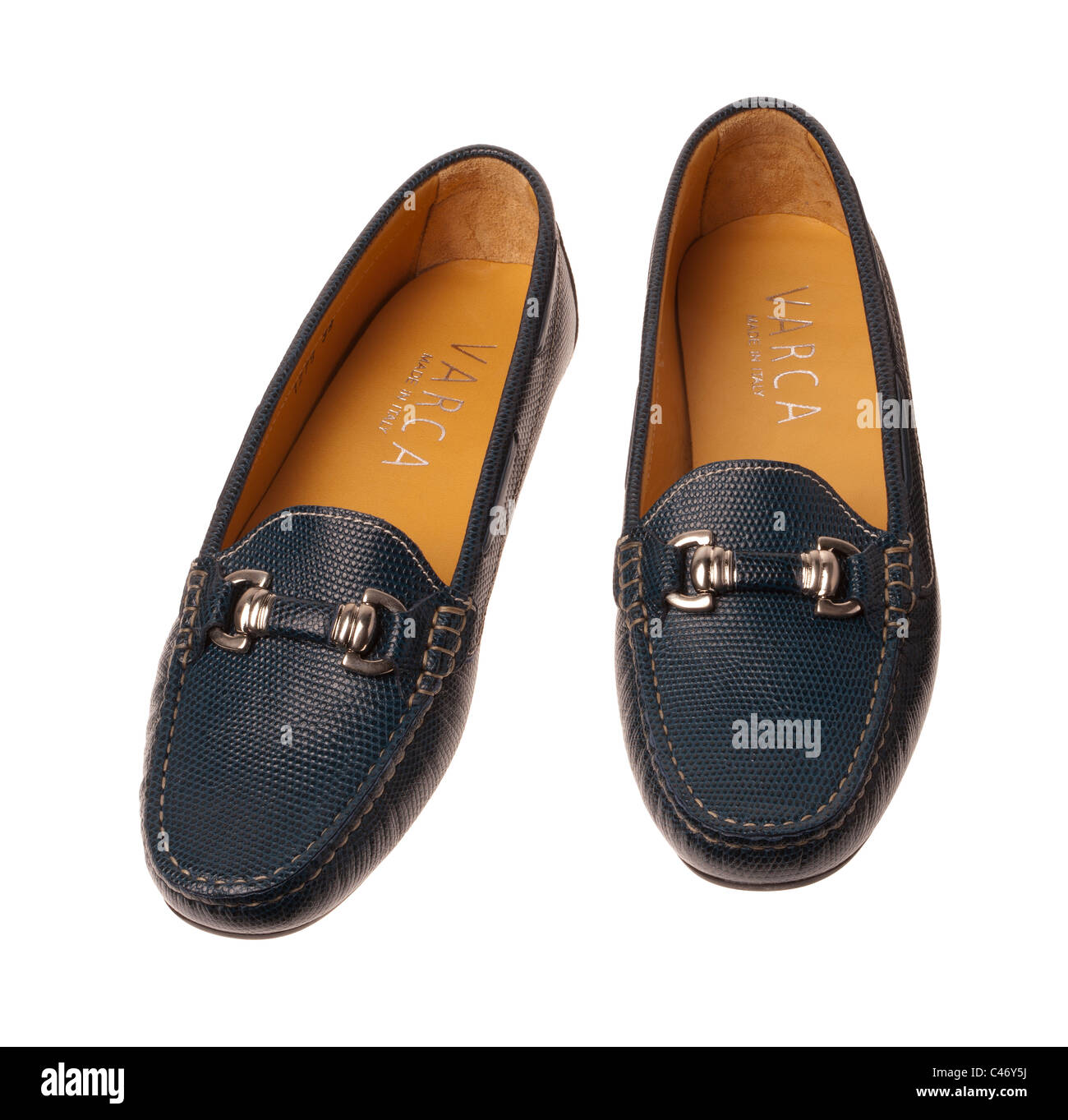 Ein paar Sommer Loafer Schuhe Stockfoto