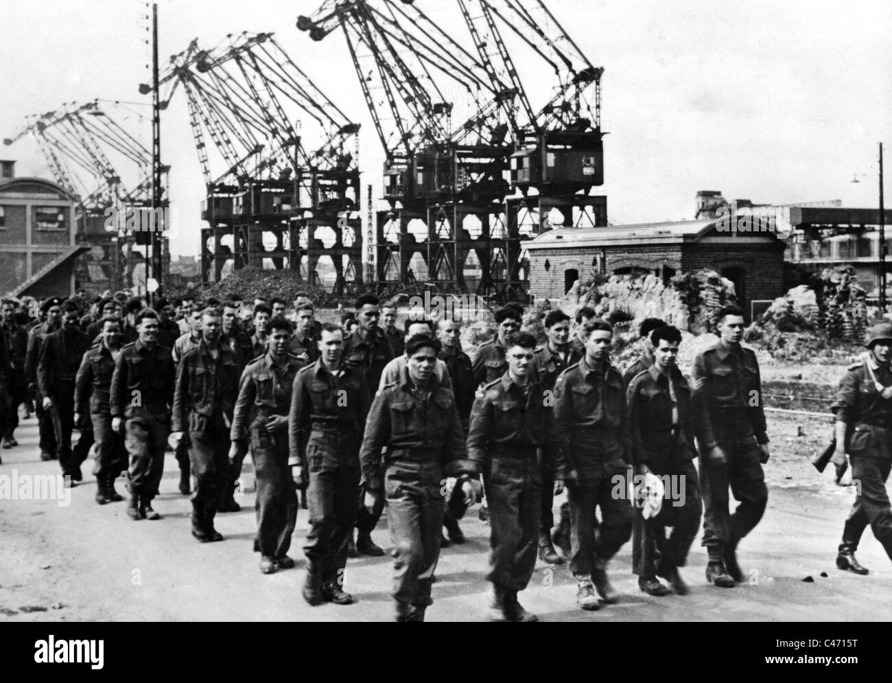 Zweiter Weltkrieg: Westfront. Dieppe Raid, August 1942 Stockfoto