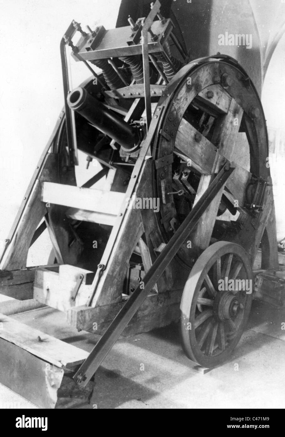 Deutsche Anti-Aircraft Kriegsführung, 1914-1918 Stockfoto