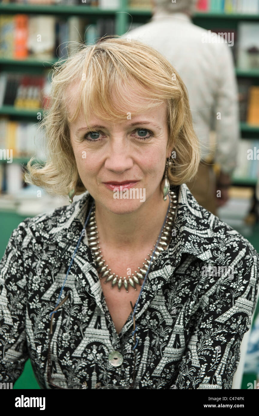Virginia Nicholson Autor Schriftsteller und soziale Historiker abgebildet bei Hay Festival 2011 Stockfoto