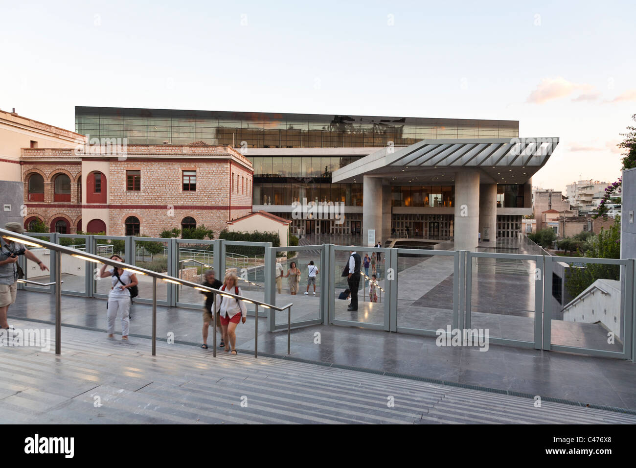 Das neue Akropolis-Museum, Athen Stockfoto