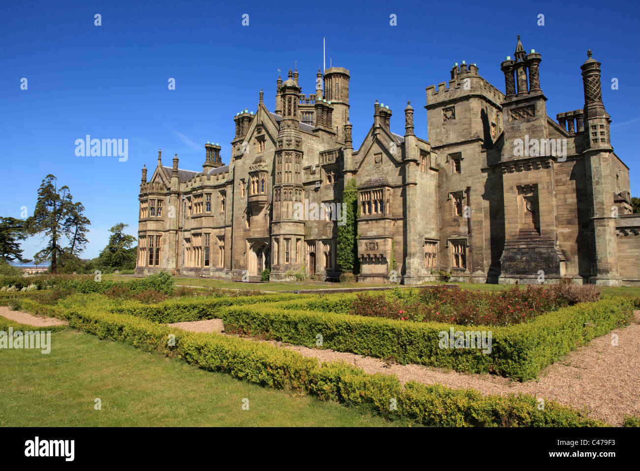 Margam Burg, Margam Park, Neath Port Talbot, South Wales, UK Stockfoto