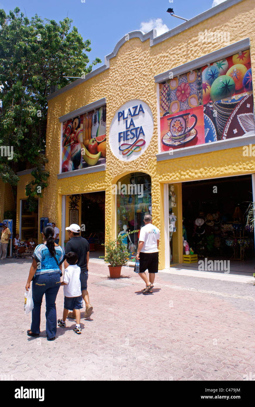 ShoppingPlaza auf Fifth Avenue oder Quinta Avenida in Playa del Carmen