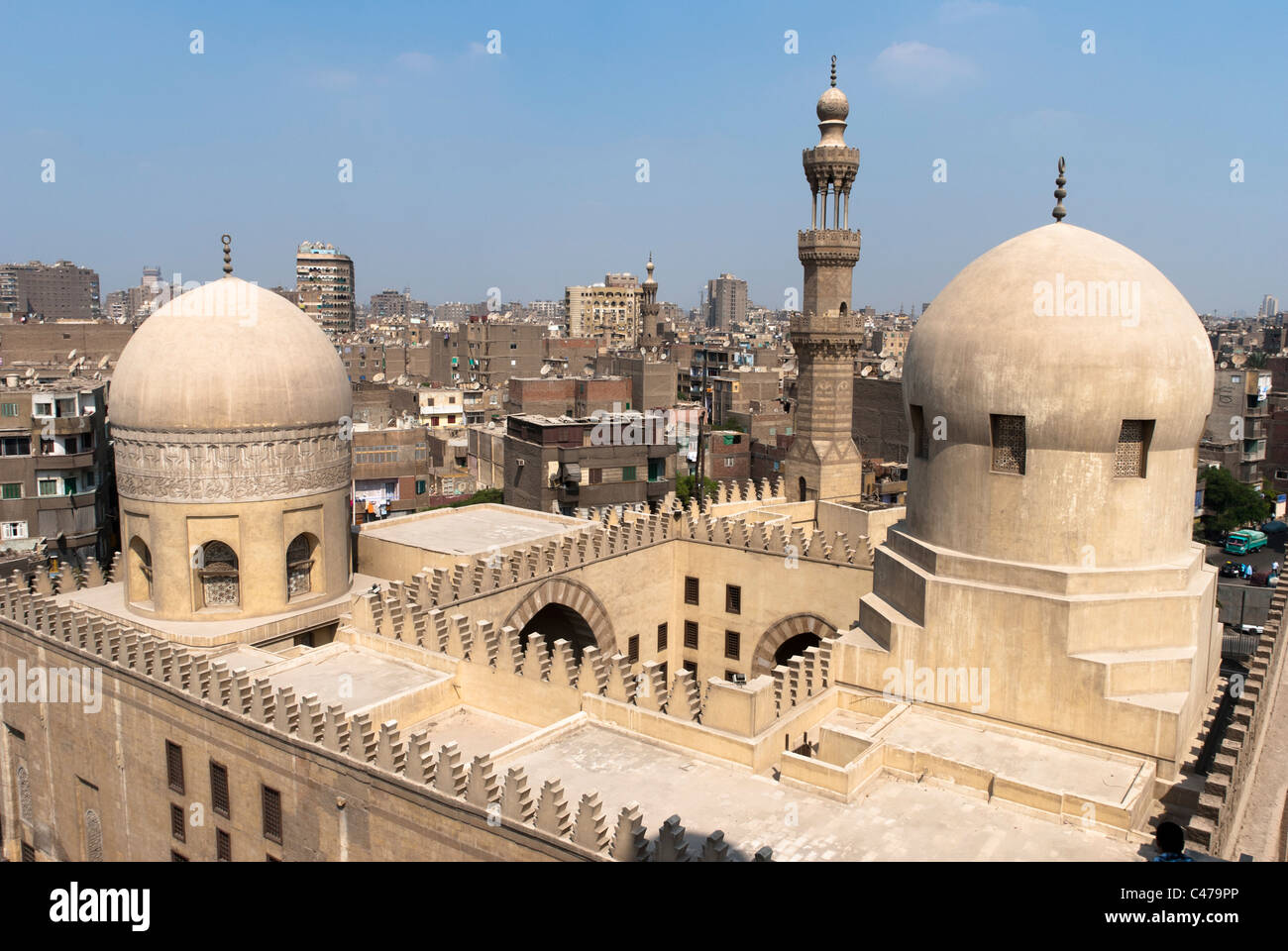 Moschee-Madrasa von Emir Sarghatmish - Kairo, Unterägypten Stockfoto