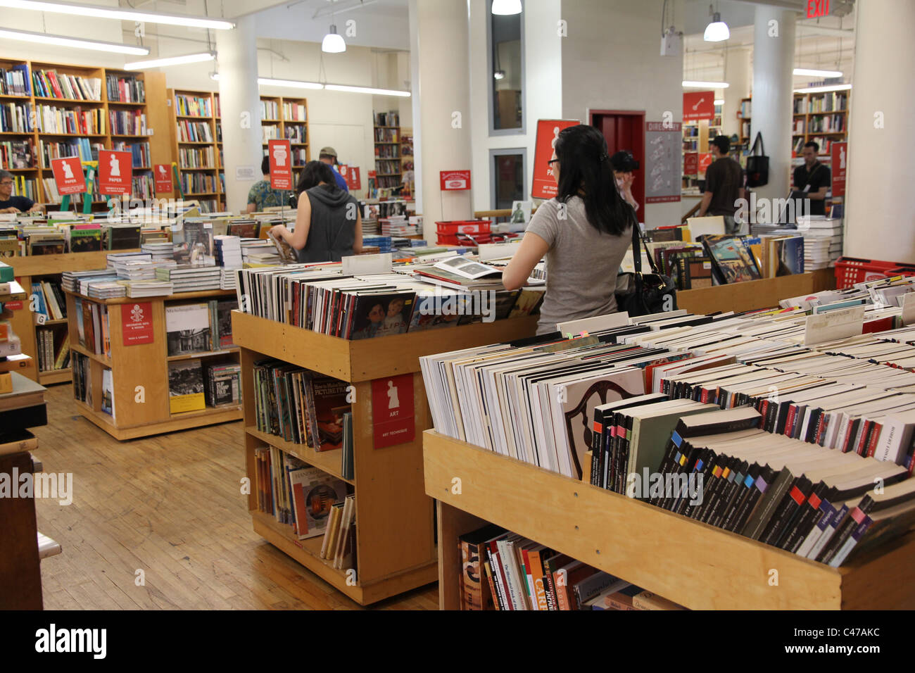 Strand Book Store in New York City Stockfotografie Alamy