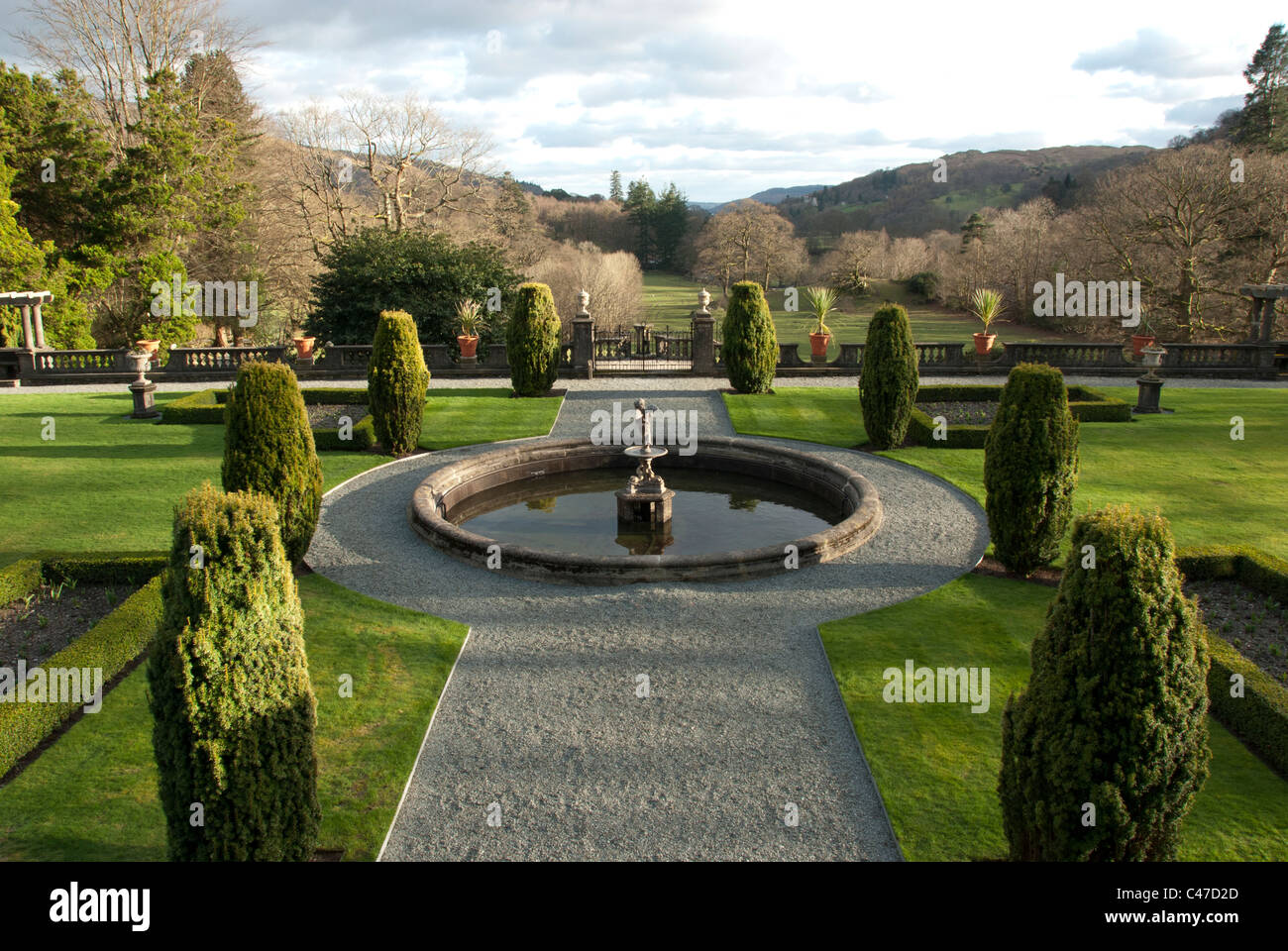 Rydal Hall, Rydal, Cumbria Stockfoto