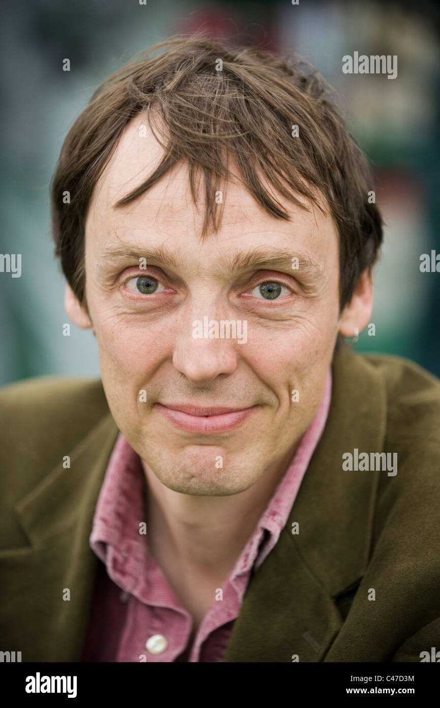 Philip Ball Wissenschaftsjournalist und Autor abgebildet bei Hay Festival 2011 Stockfoto