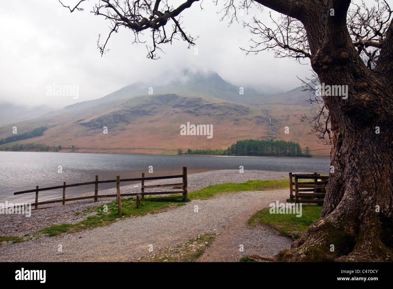 Buttermere-See, Cumbria, Stockfoto