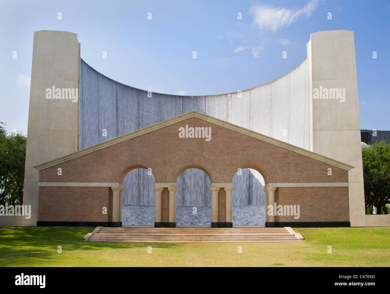 Gerald D. Hines Waterwall Park, Houston, Texas, USA Stockfoto