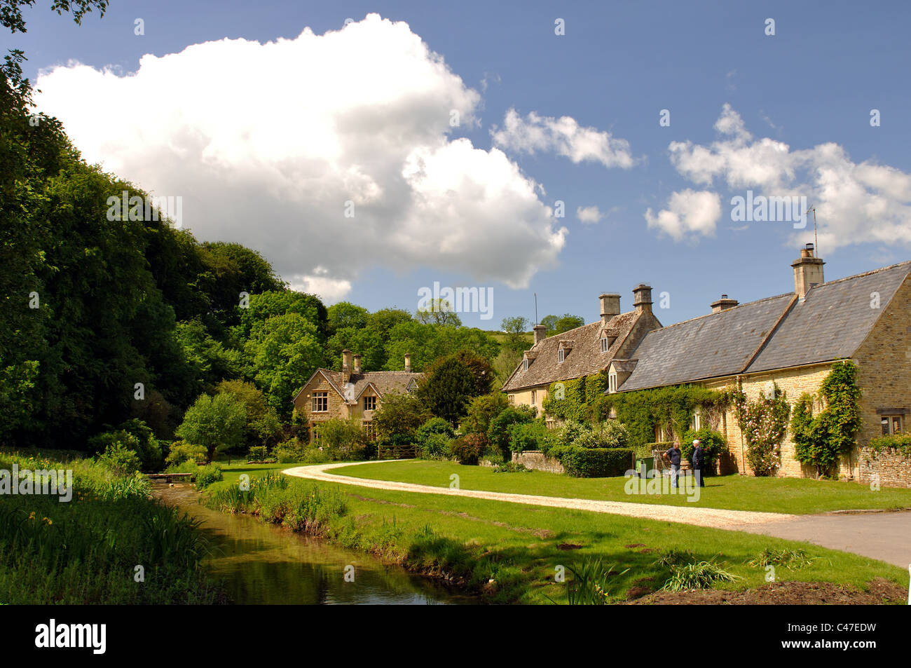 Oberen Schlachtung Dorf, Gloucestershire, England, UK Stockfoto