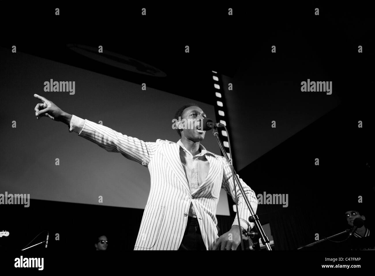 Aloe Blacc, Live Stockfoto