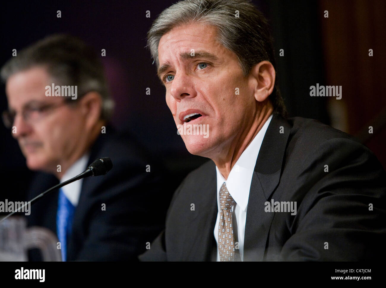 Marvin Odum, Präsident der Shell Oil Company. Stockfoto