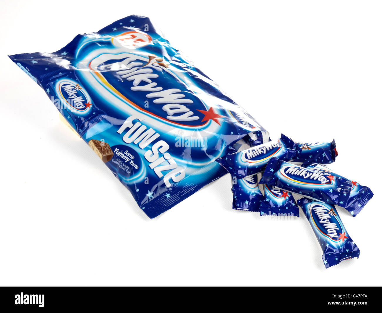 Milky Way Schoko Riegel Stockfotografie - Alamy