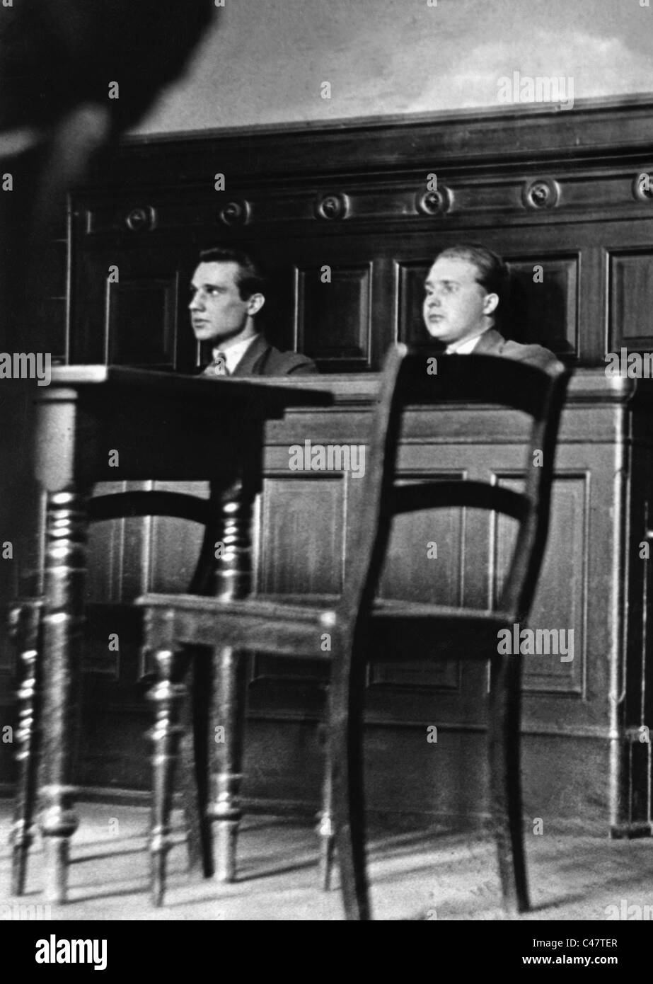 Erich Und Franz Sass Stockfotografie Alamy