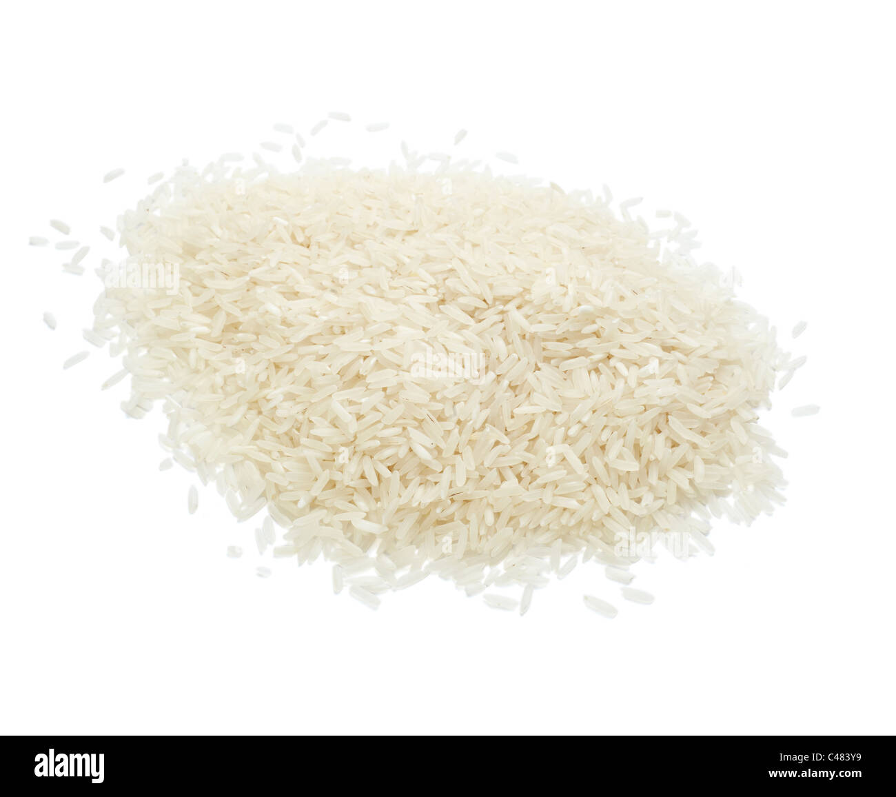 Nahaufnahme von Reis Stockfoto