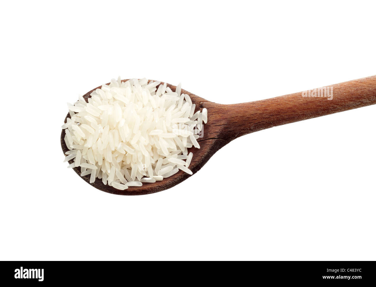 Nahaufnahme von Reis Stockfoto