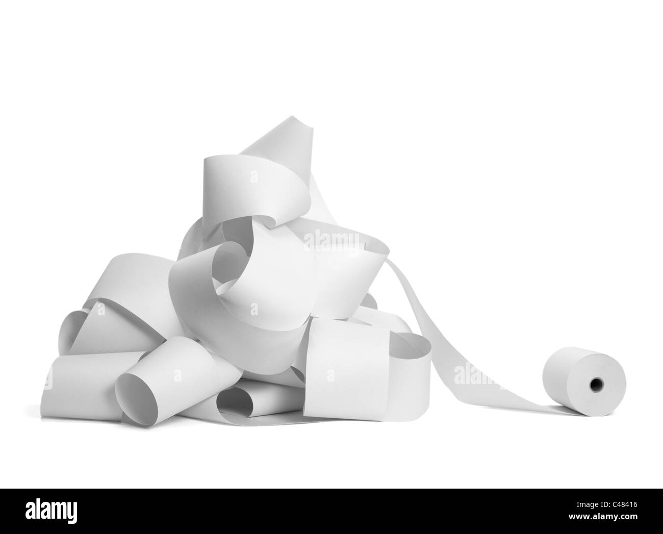 Buchhaltung-Papier Stockfoto