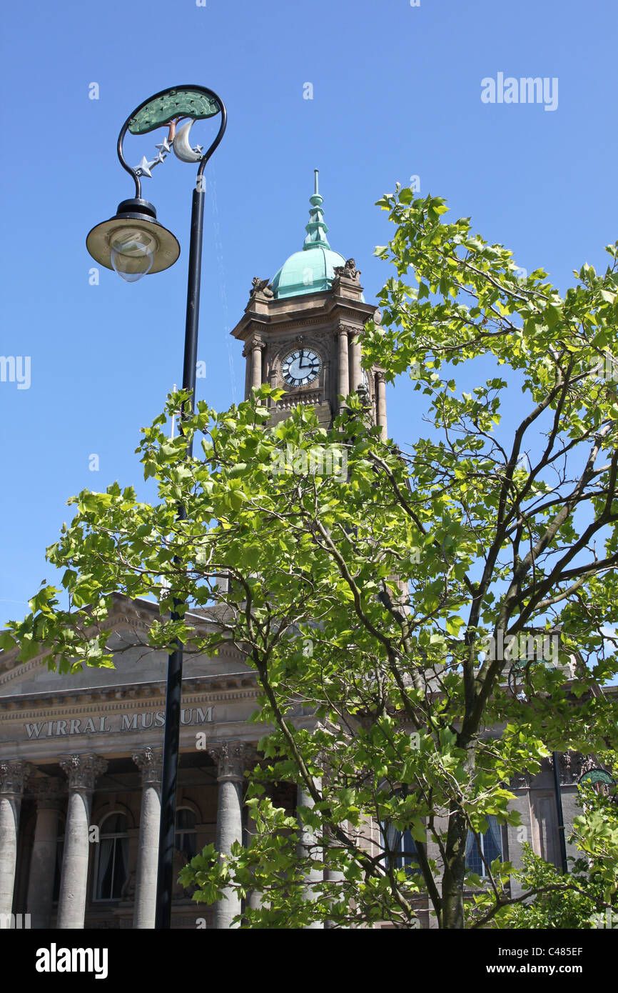 Birkenhead Rathaus, Hamilton Square, Merseyside Stockfoto
