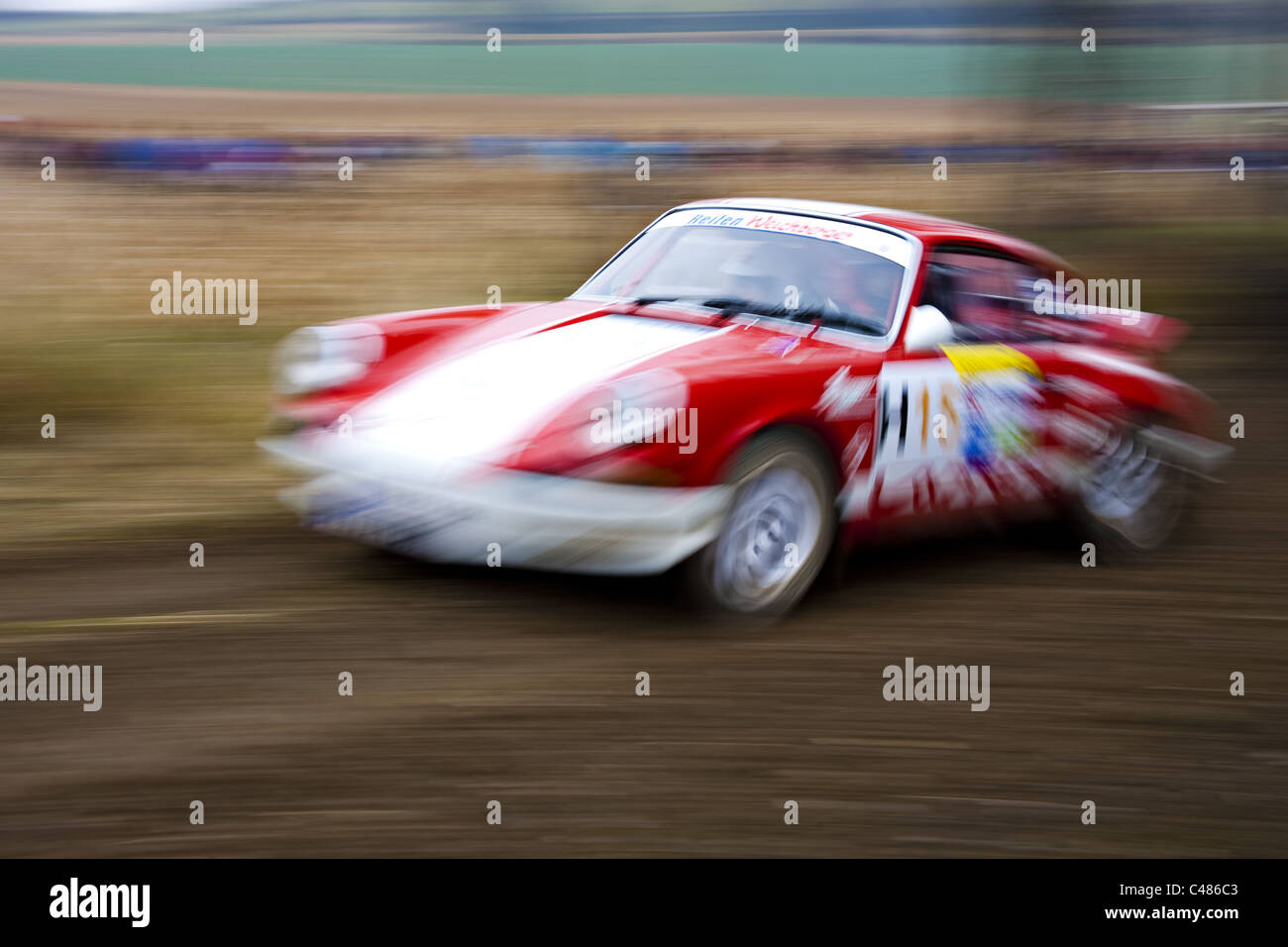 Roadster der Waldviertler-Auto-rallye Stockfoto