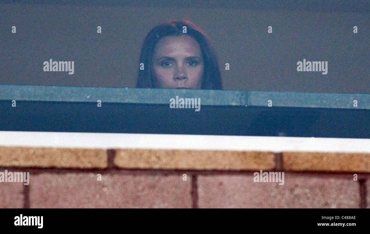 VICTORIA BECKHAM Promis bei LA GALAXY V DC UNITED CARSON LOS ANGELES Kalifornien 3. Juni 2011 Stockfoto