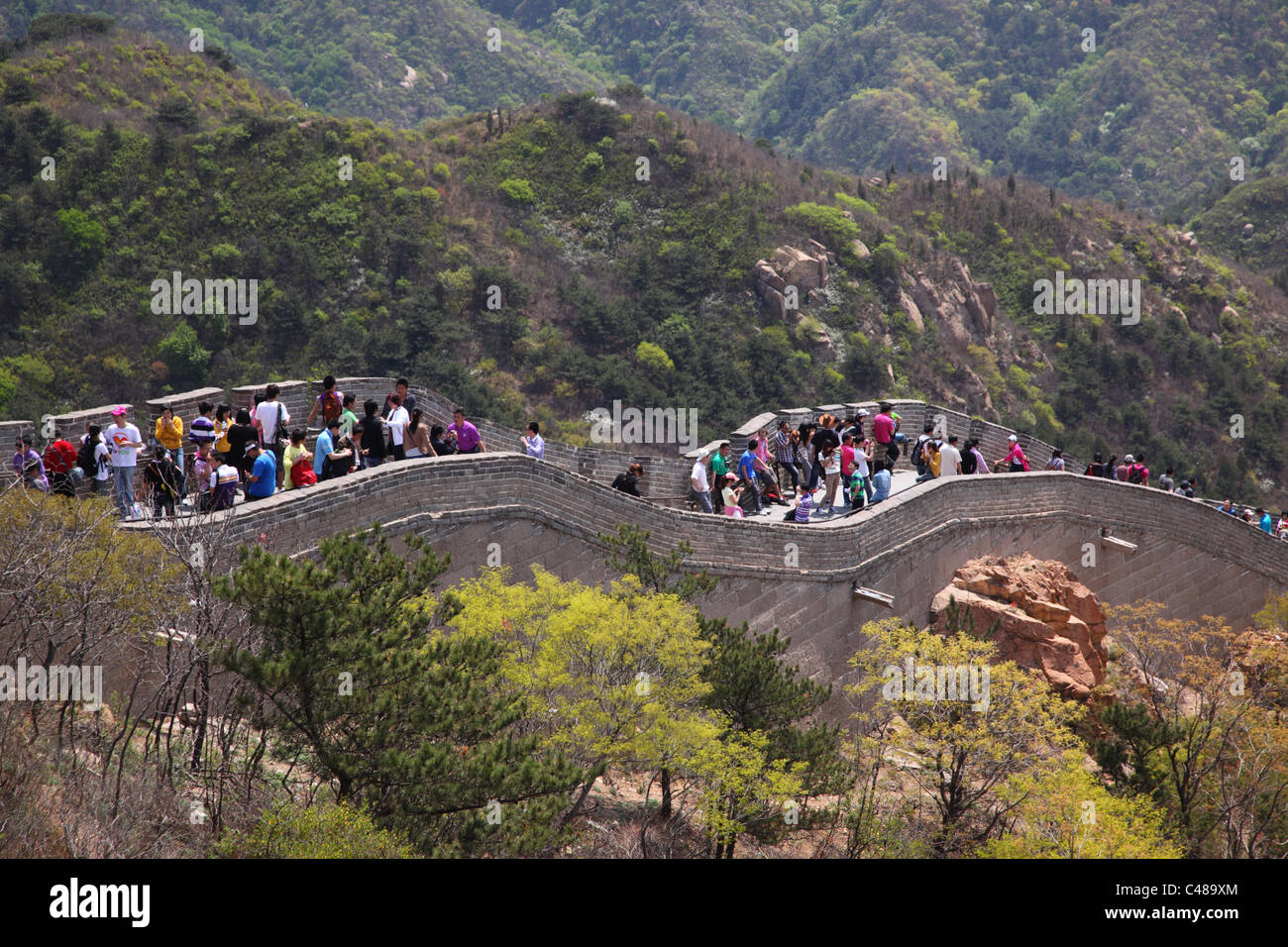 Great Wall Of China, Beijing, China Stockfoto