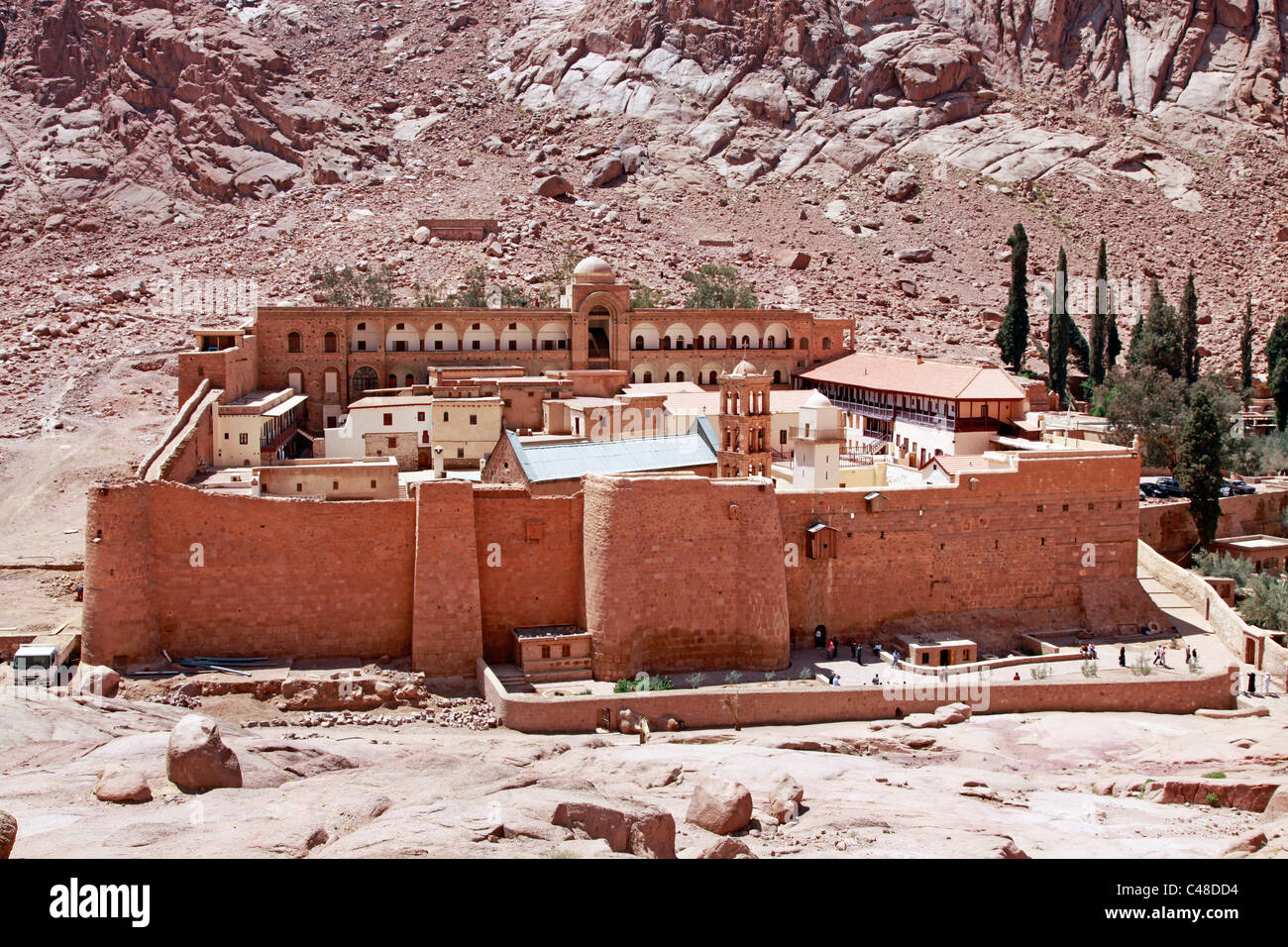St. Katharinen Kloster, South Sinai-Halbinsel, Ägypten Stockfoto