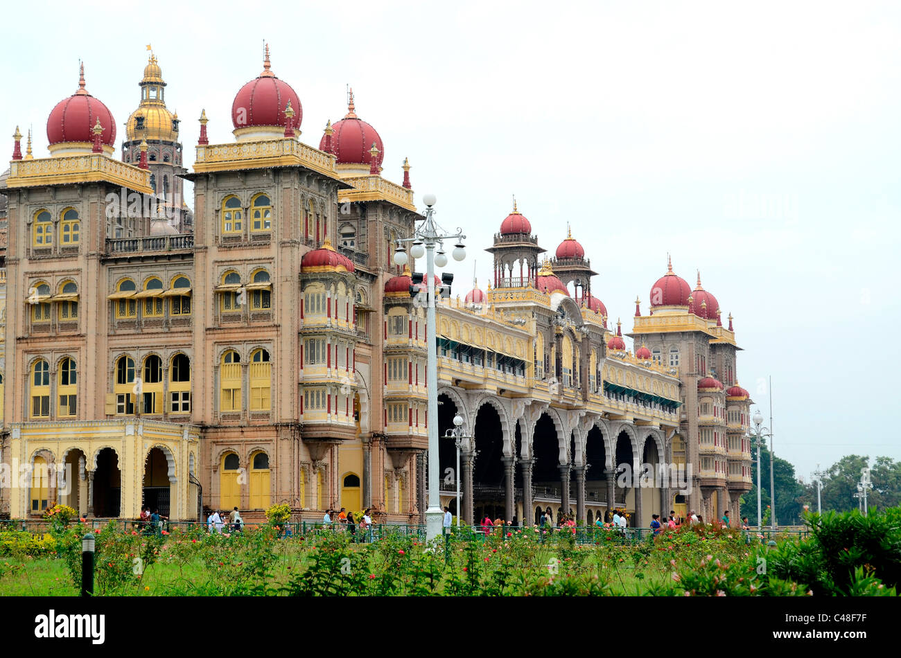 Palast von Mysore, Indien Stockfoto