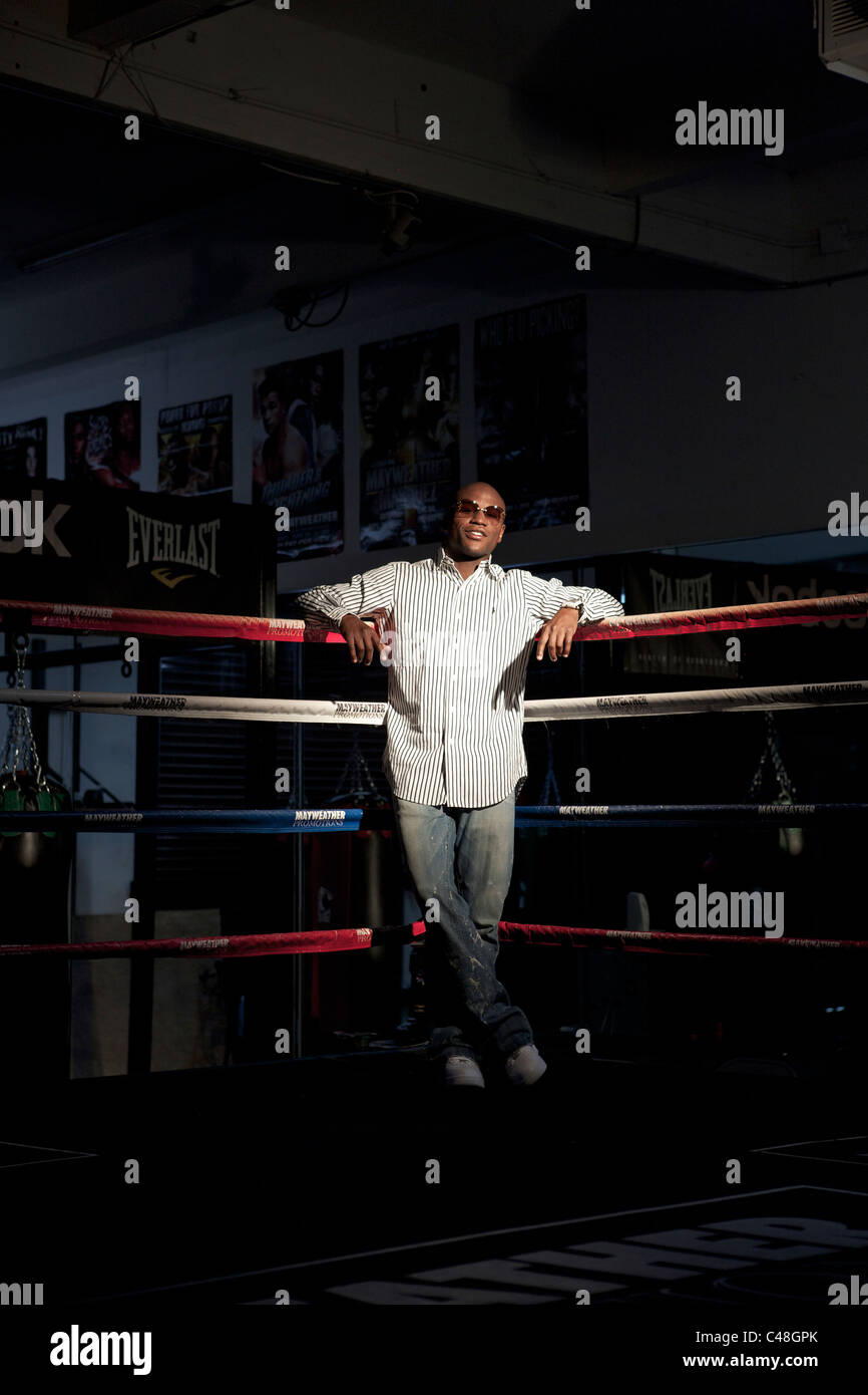 Floyd "Money" Mayweather JR in Las Vegas. Stockfoto