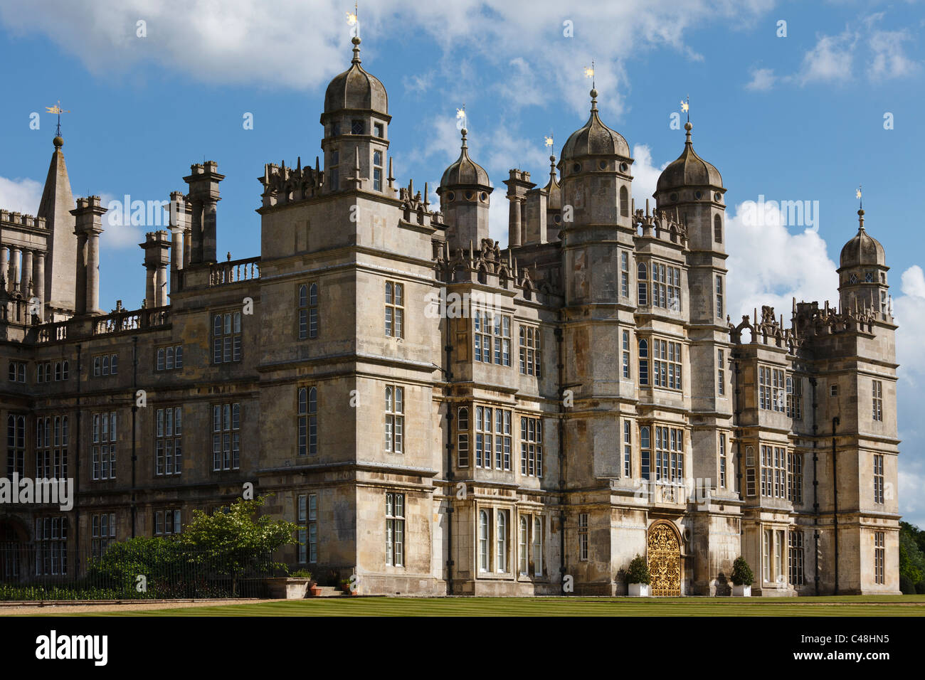 Burghley House, Stamford, Linconshire. Stockfoto