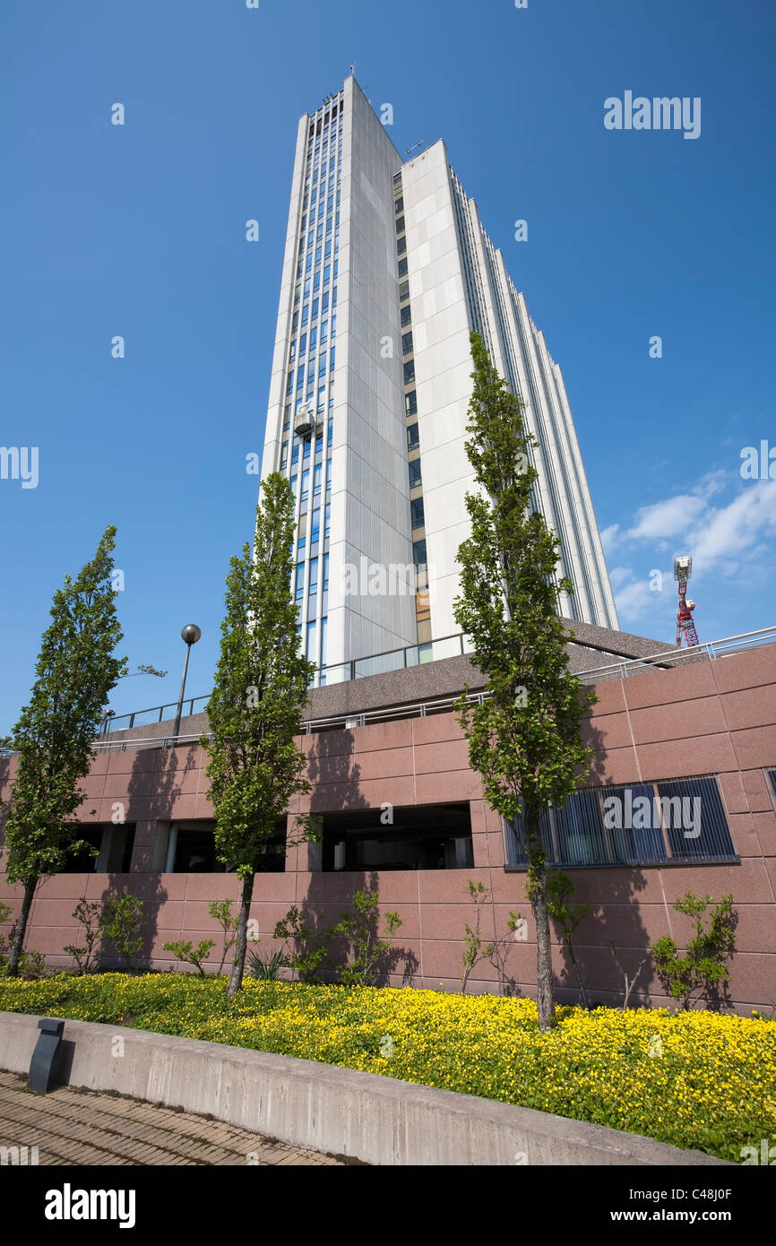 Bürogebäude in Espoo Finnland Stockfoto