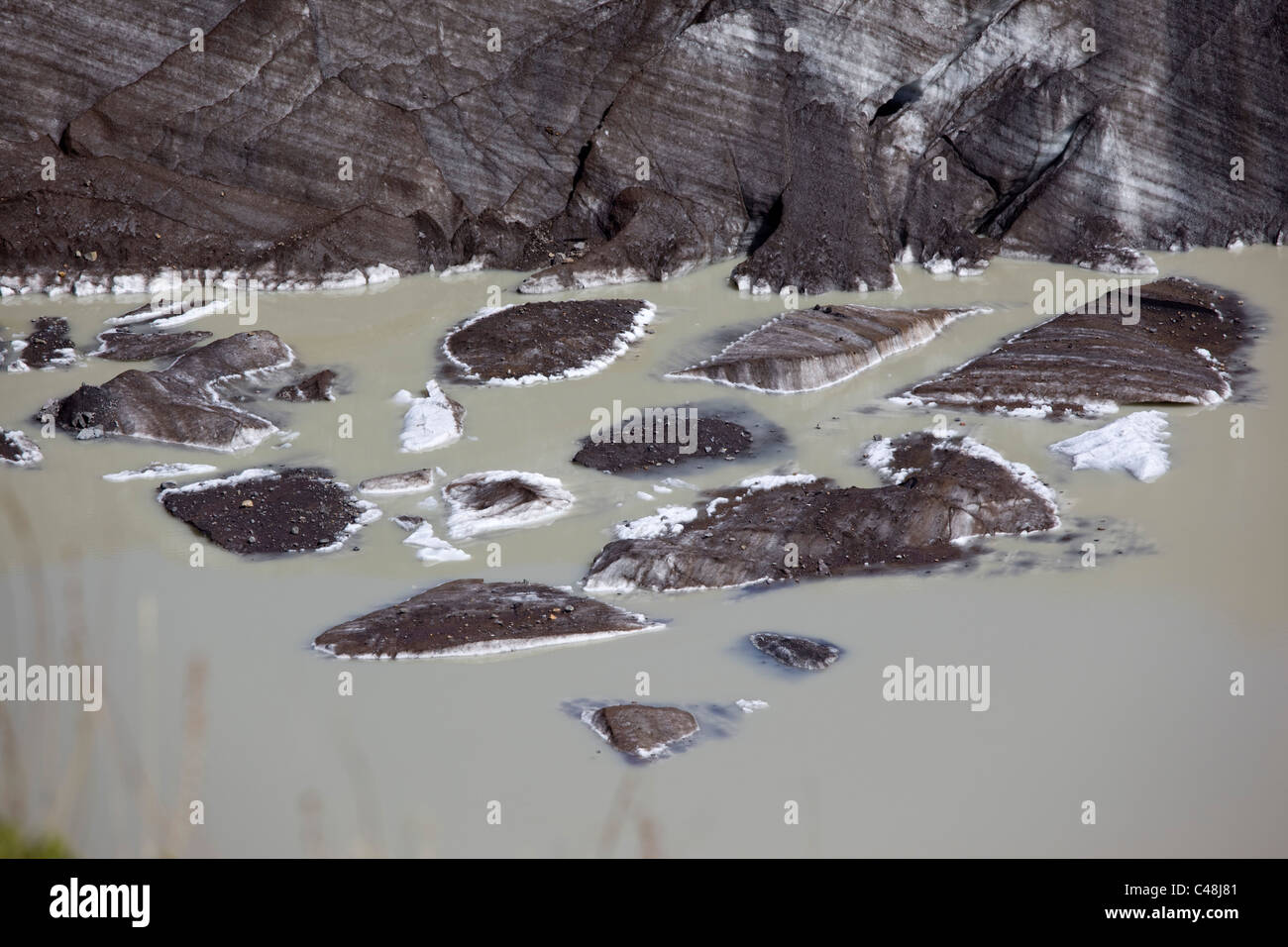 Foto von der Tronador-Gletscher in Patagonien Argentinien Stockfoto