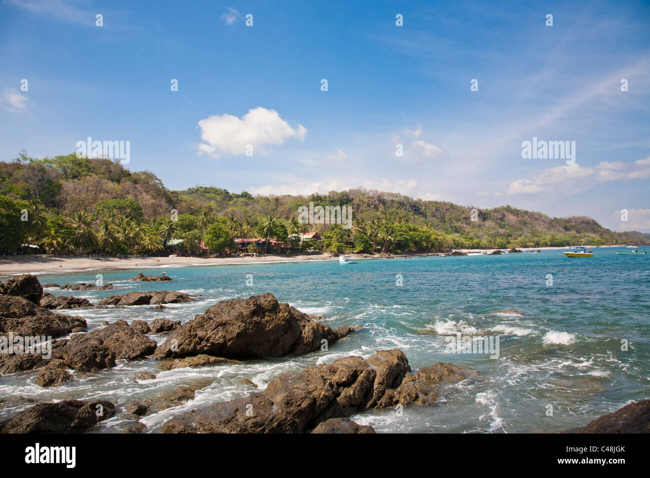 Montezuma. Peninsula De Nicoya, Costa Rica. Stockfoto