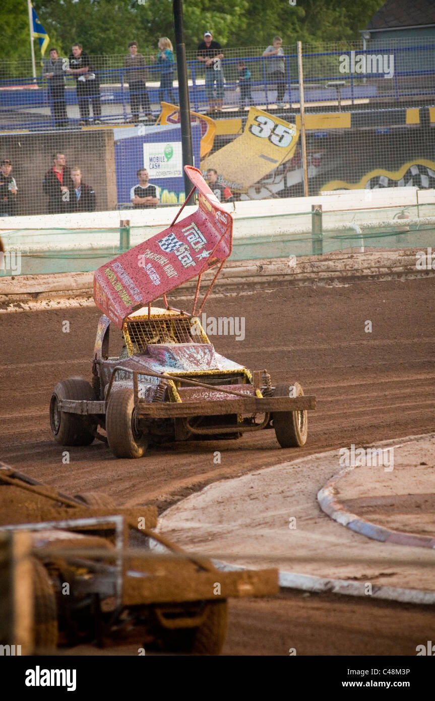 0ne Formel 1 f1 Stock-Car Autos Gartenfeuerwerk Stockcar Schiefer Spur verfolgt Rennen Rennen Rennfahrer Vollkontakt Motorsport Motorsport-sp Stockfoto