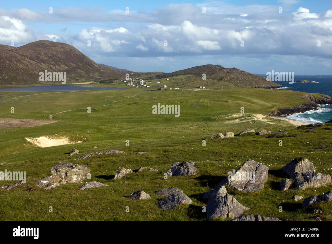 Northton Bereich Insel Harris äußeren Hebriden Inseln der westlichen Highlands von Schottland Stockfoto