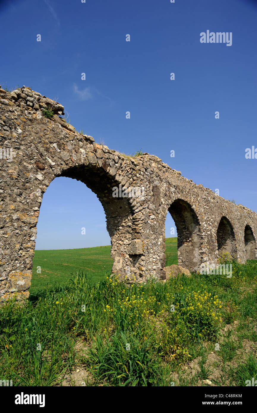 Italien, Latium, Tarquinia, Aquädukt Stockfoto