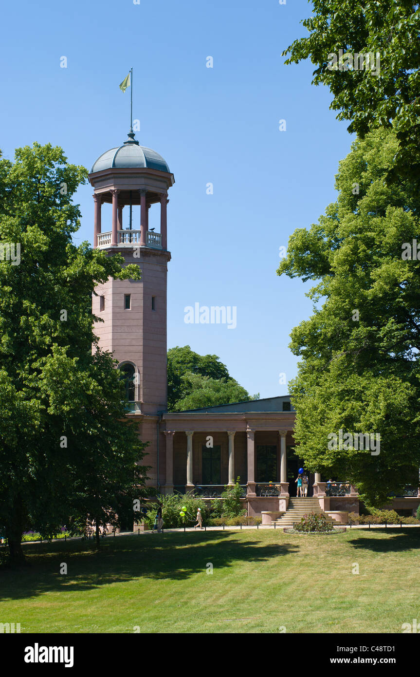 Schloss Biesdorf. Ehemaligen Besitzer Werner und Georg Wilhelm von Siemens. Berlin. Deutschland Stockfoto