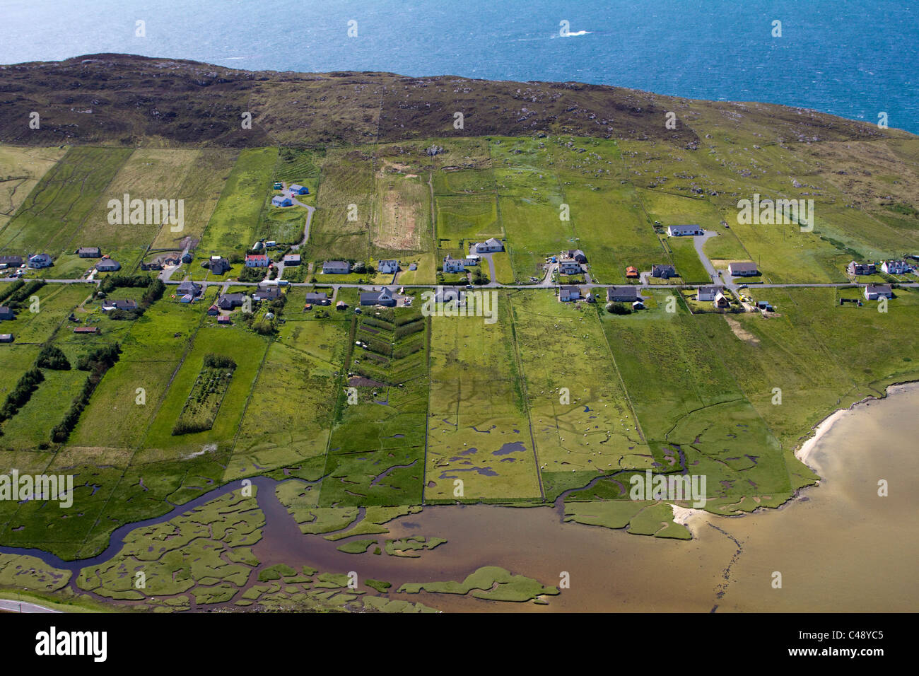 Northton Bereich Insel Harris äußeren Hebriden Inseln der westlichen Highlands von Schottland Stockfoto