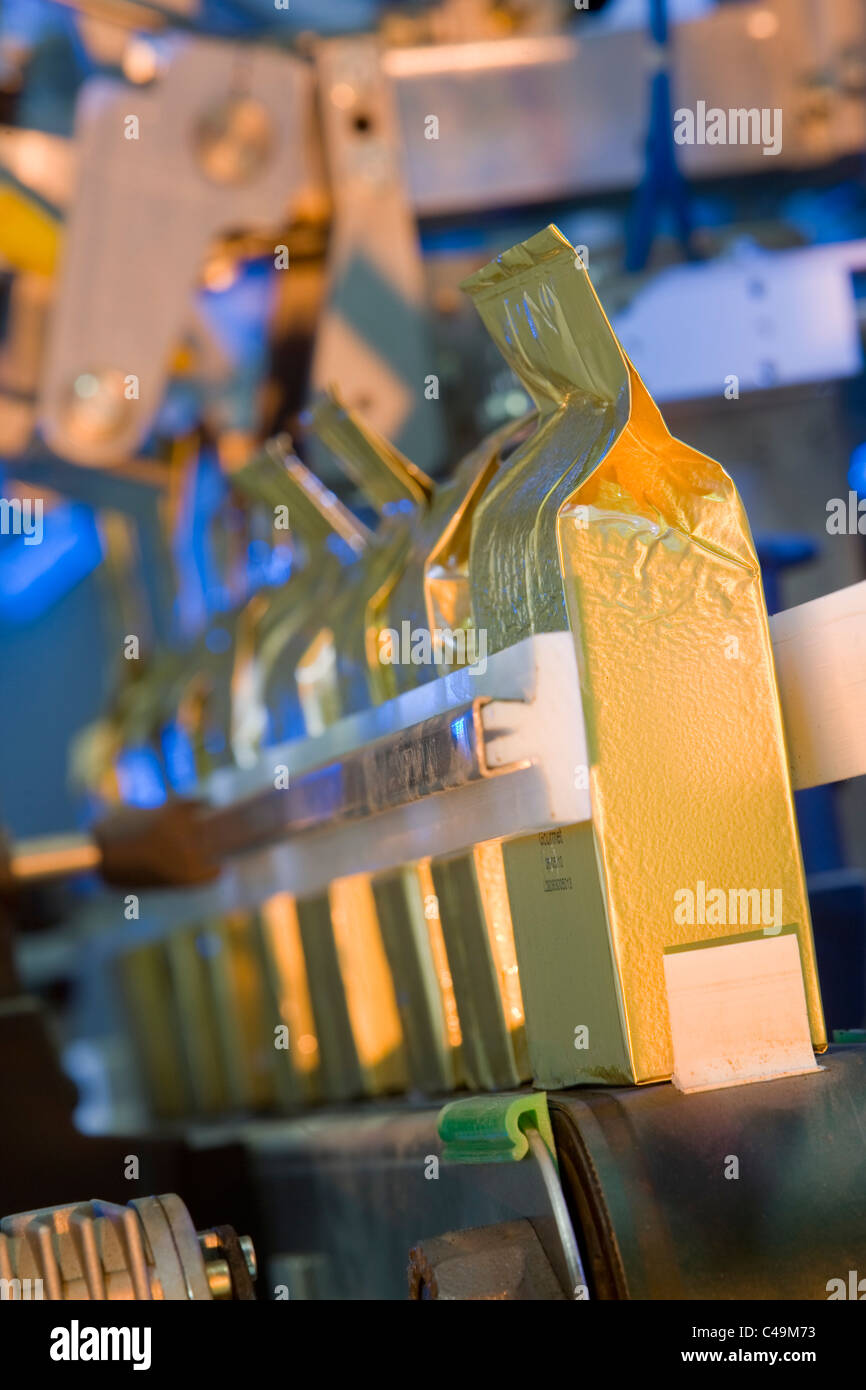 Kaffeebohnen-Toast-Maschine Stockfoto