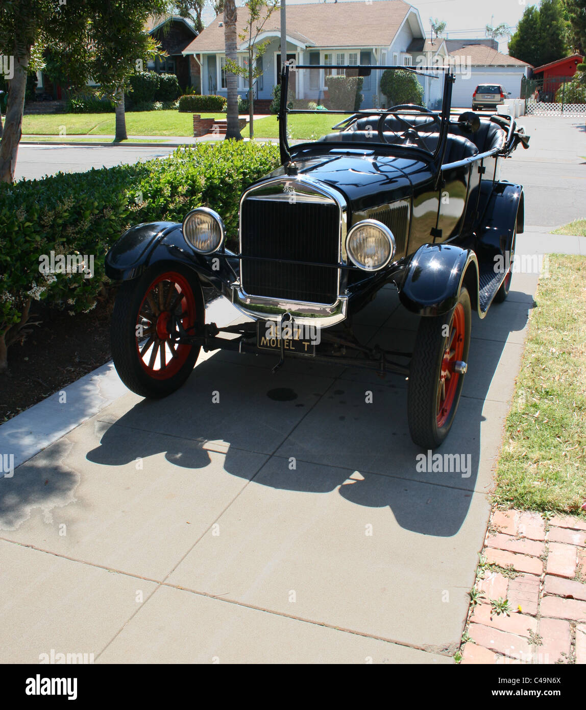 Dies ist ein T-Modell in einem neuwertigen Zustand.  Alle Teile sind original. Stockfoto